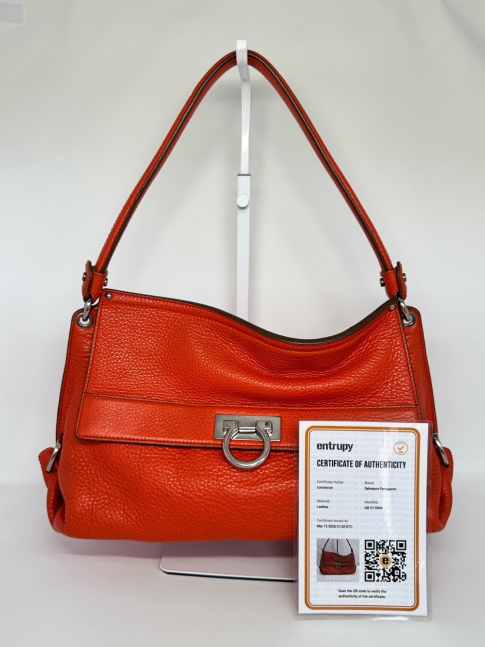 Authentic Salvatore Ferragamo Sofia Satchel